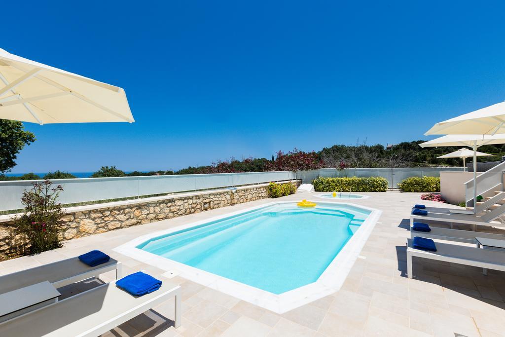 Deluxe Villa Ianthos - Outdoor Hot Tub & Kids Pool Gállos Exterior foto